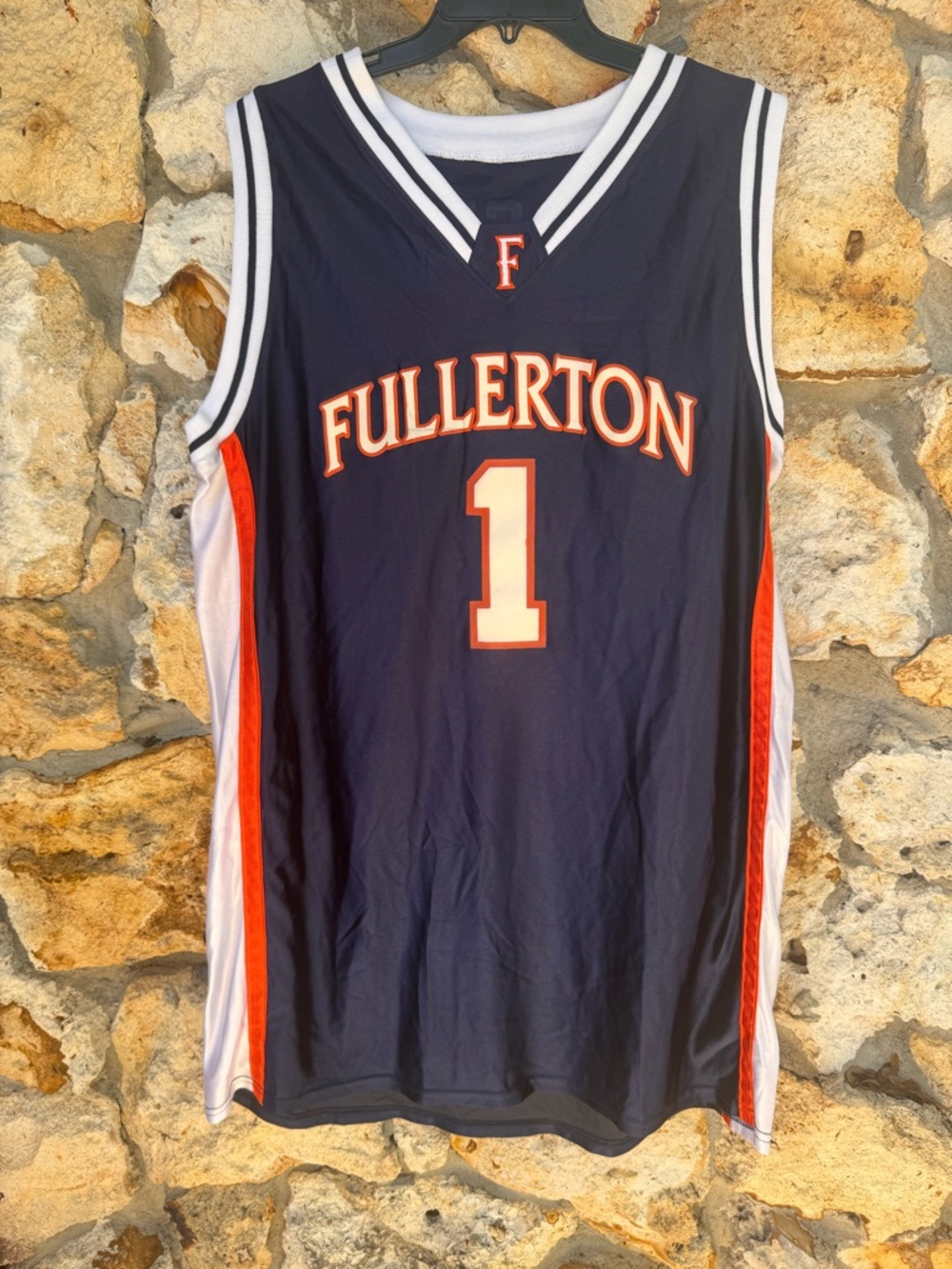 vintage 2006-2007 game worn basketball jersey Cal State Fullerton Titans XXXL